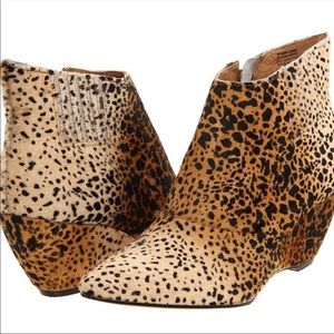 Matisse animal print boots